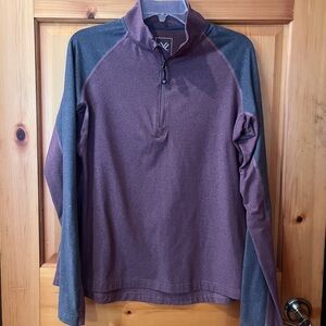 Vortex quarter zip performance shirt